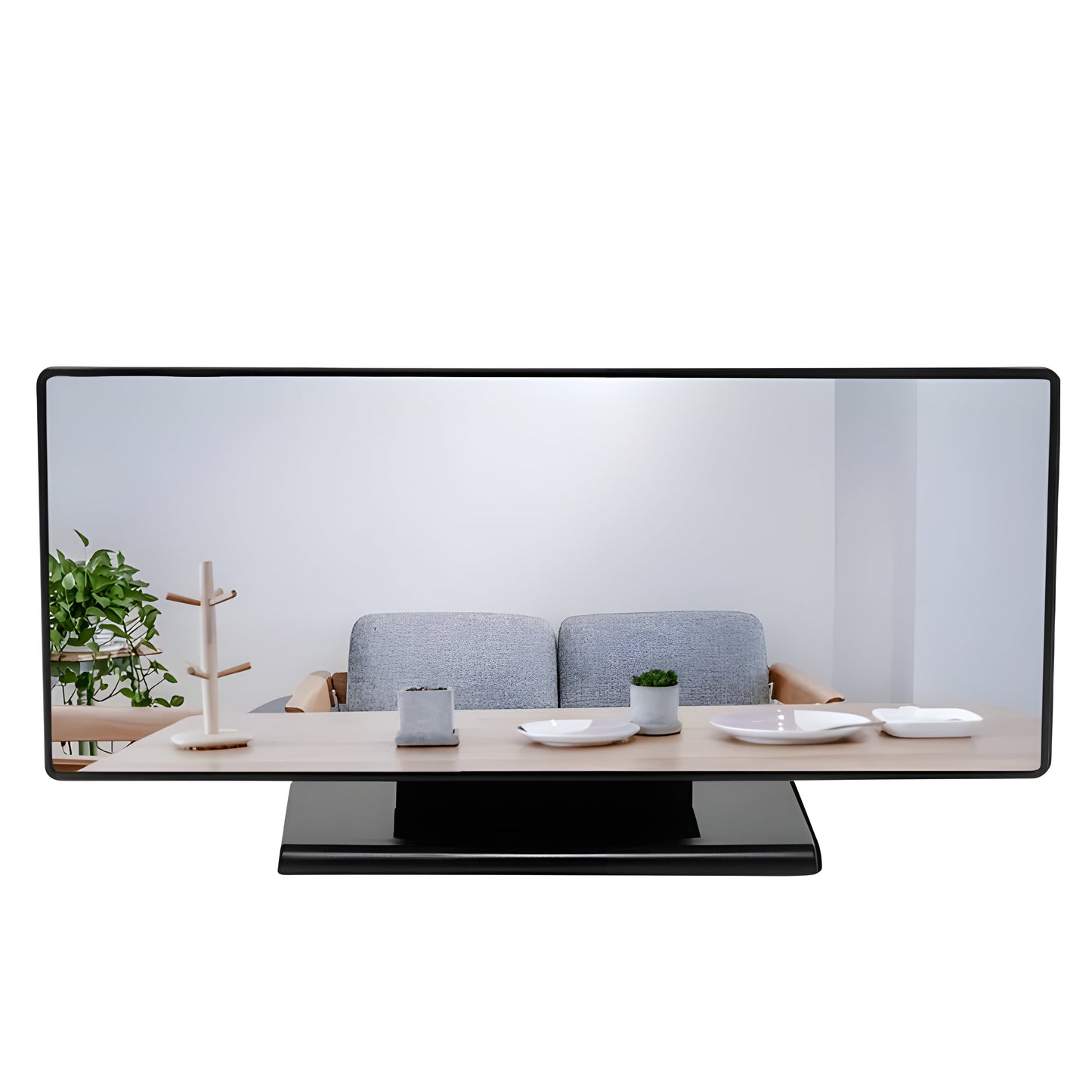 CurvaGlow Klocka - Modern LED Kurvor Väcker Klocka