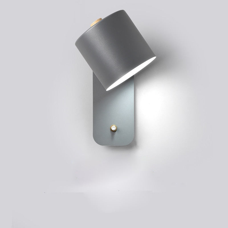 Stilrena LED Vägglampor med Strömbrytare för Inredning