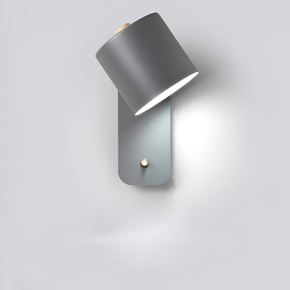 LED-vägglampa med strömbrytare – Stilig inomhusbelysning för vardagsrum och hall