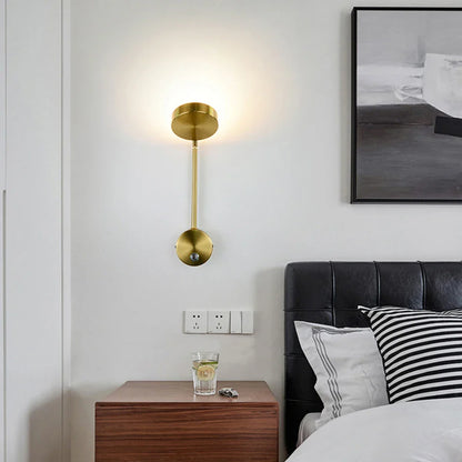 BrightLume - Modern LED Vägglampa med Dimbara Funktioner