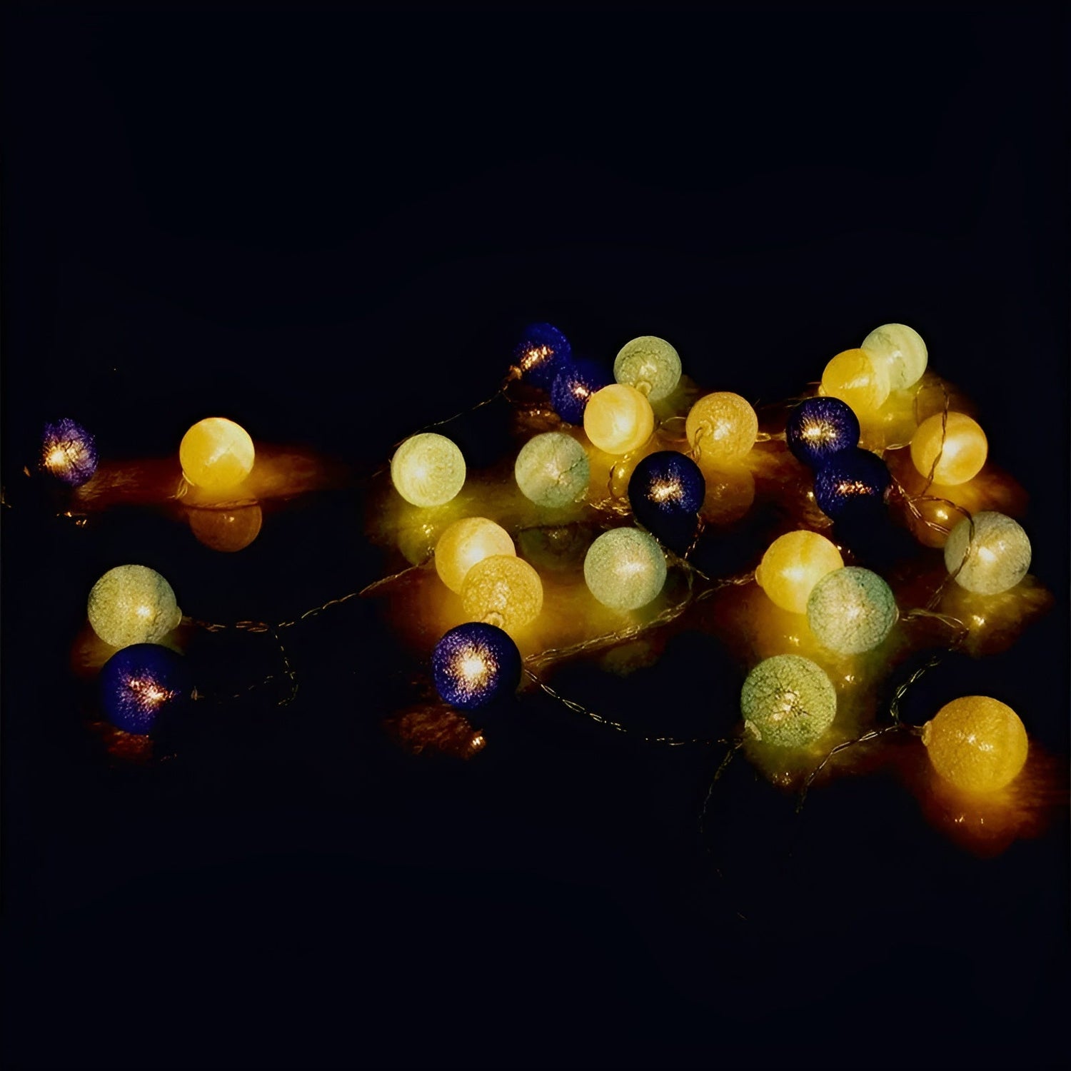 DreamGlow Light - Dekorativt bomulls-LED-bolljus