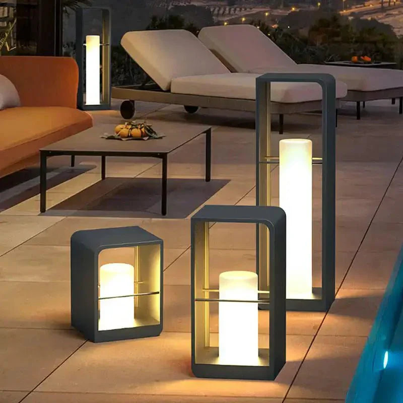 Trädgårdslampa - Solenergi Utomhuslampa