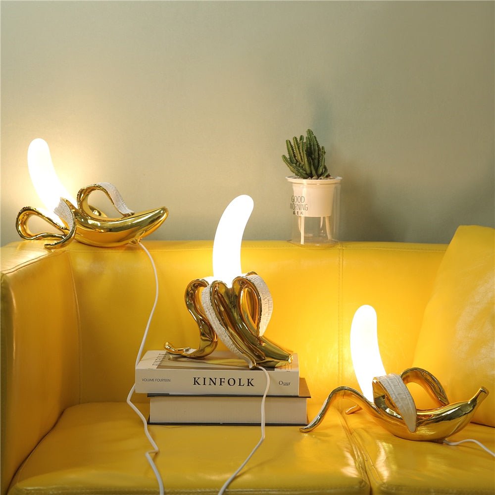 Bananblad Elegance Tafellampor