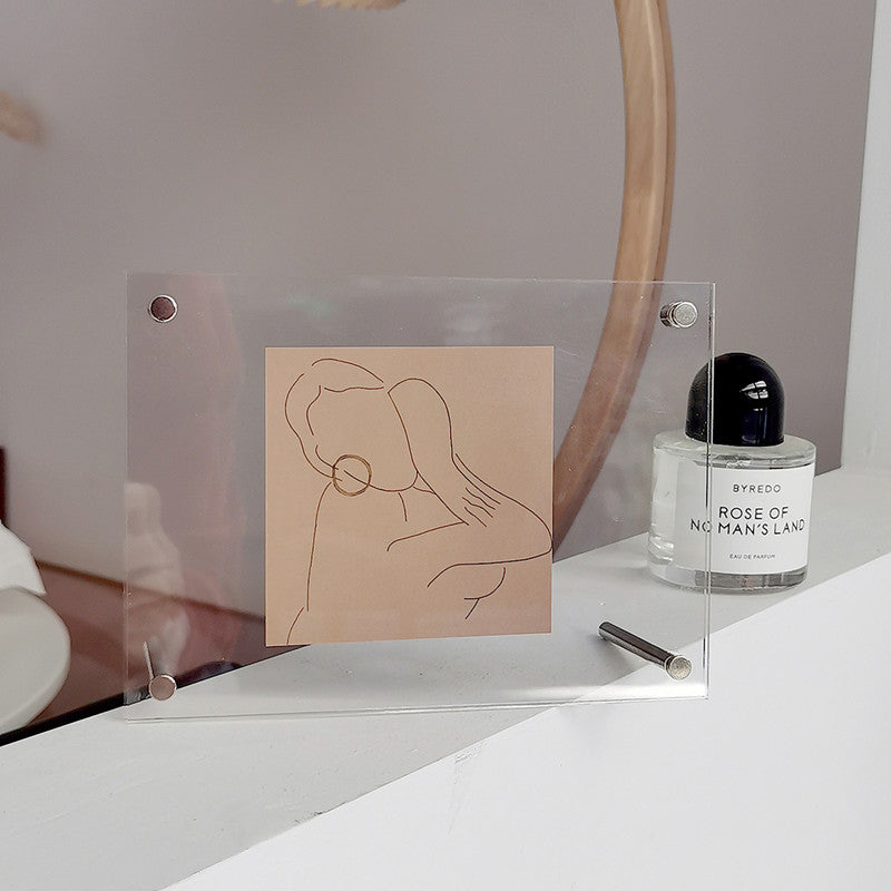 Carvallo – Modern Akrylfotoram med Minimalistisk Design