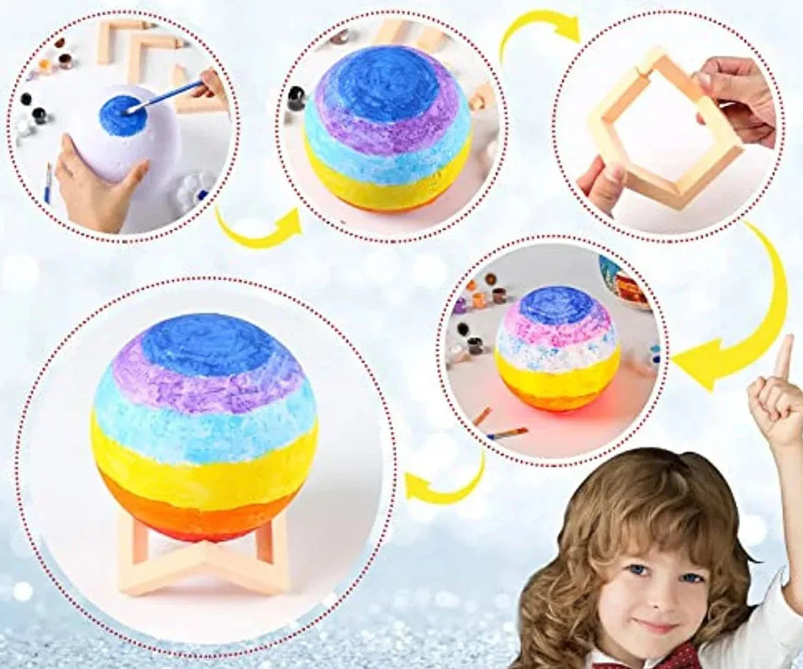 DIY Anpassad Månlampa - Frisätt Din Kreativitet