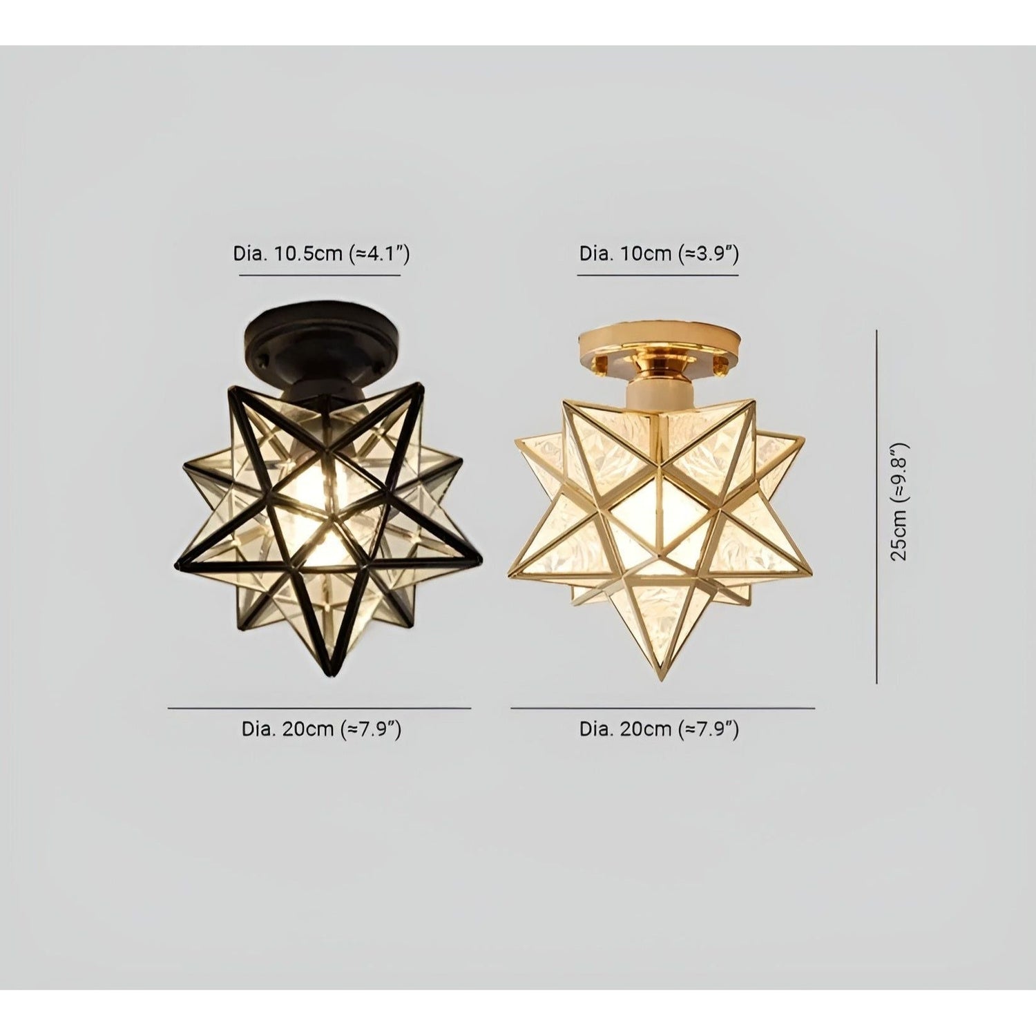 HaloStar Light - Elegant LED-takstjärneljus