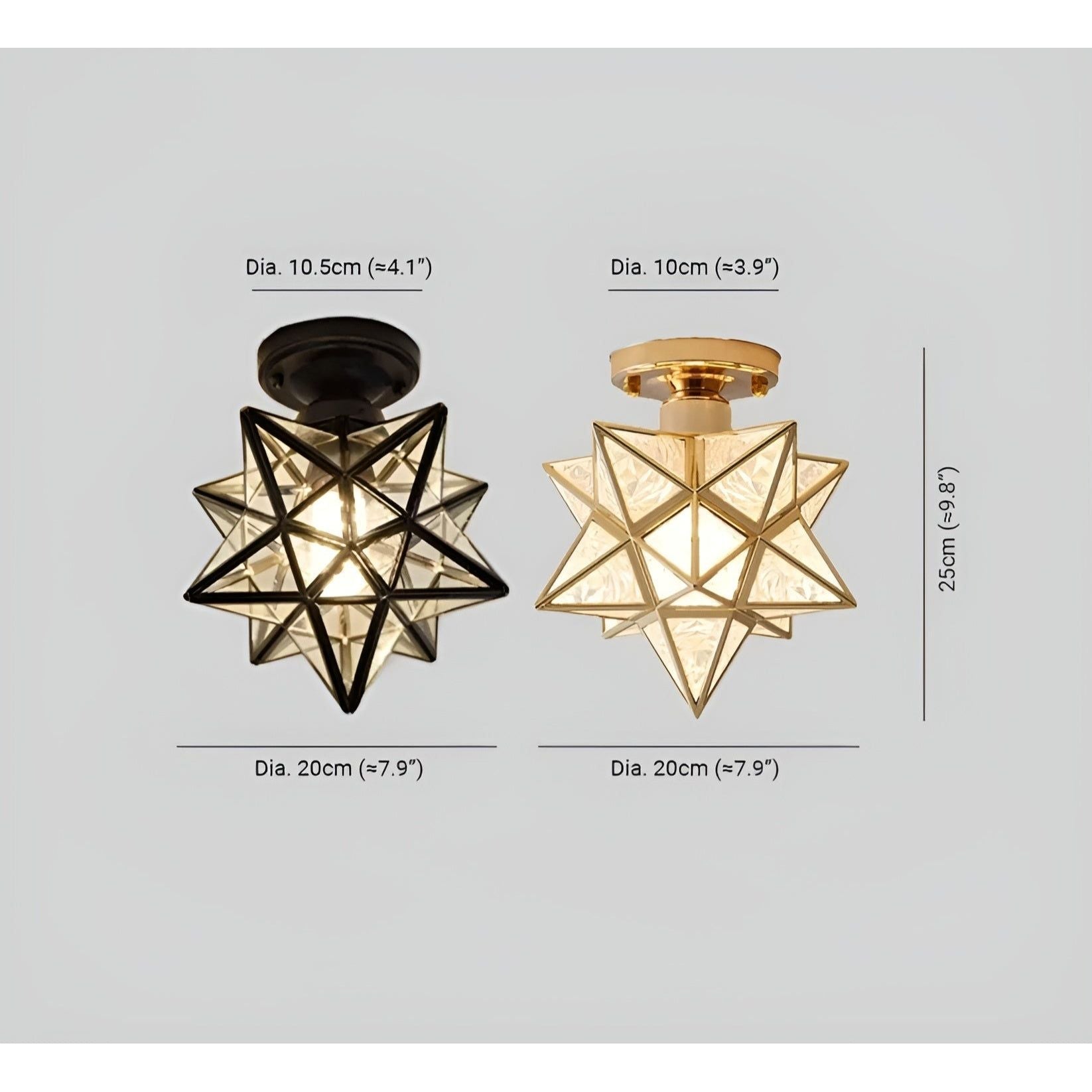 HaloStar Light - Elegant LED-takstjärneljus