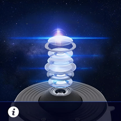 Projektorljus med 13 effekter – stjärnhimmel &amp; galax | Stämningsfull nattlampa för sovrummet