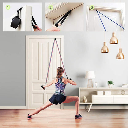 11-delars motståndsband set – Fitness träning &amp; stretchkit