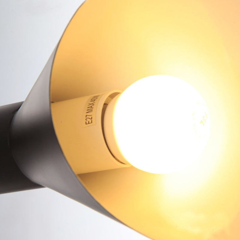 Brady Modern LED Vägglampa Inomhus Vridbar Mat-/Vardagsrum Svart