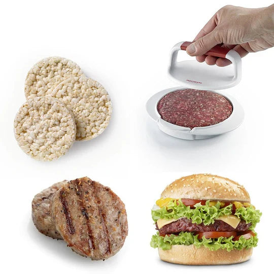 QuickGrill - Multifunctional Hamburger Maker för snabba och välsmakande måltider | 1+1 Gratis