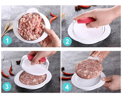 QuickGrill - Multifunctional Hamburger Maker för snabba och välsmakande måltider | 1+1 Gratis