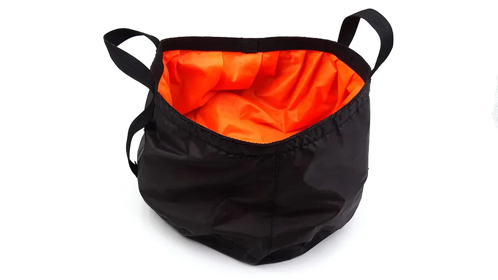 Carvallo Fällbar Tvättskål 8,5 L | Ultralätt & Vattentät | För Camping, Fiske & Resor