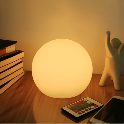LED-bordslampa med färgbyte – Stämningsfull bollampa för bostadsutrymmen