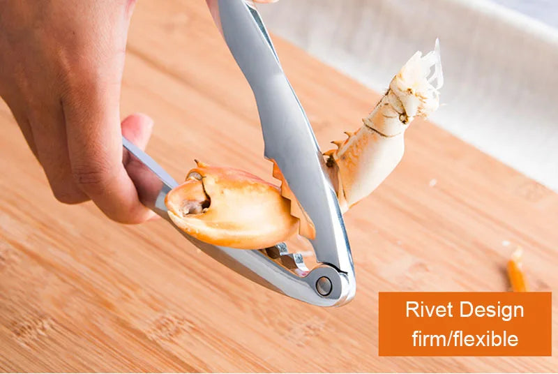 Royallure Rostfritt Stål Skaldjursverktyg Set – Krabbknäckare, Gafflar & Skedar, Förvaringslåda