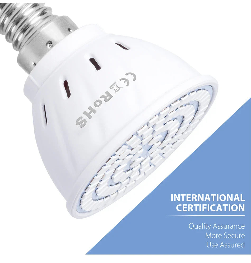 Carvallo LED | E27/E14/B22/GU10/MR16 | Fullspektrum | 48/60 LEDs för växt & blomning