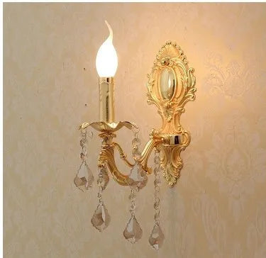 CrystalGlow - LED Kristall Ljuslykta Sovrumsinredning