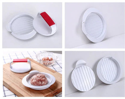 QuickGrill - Multifunctional Hamburger Maker för snabba och välsmakande måltider | 1+1 Gratis