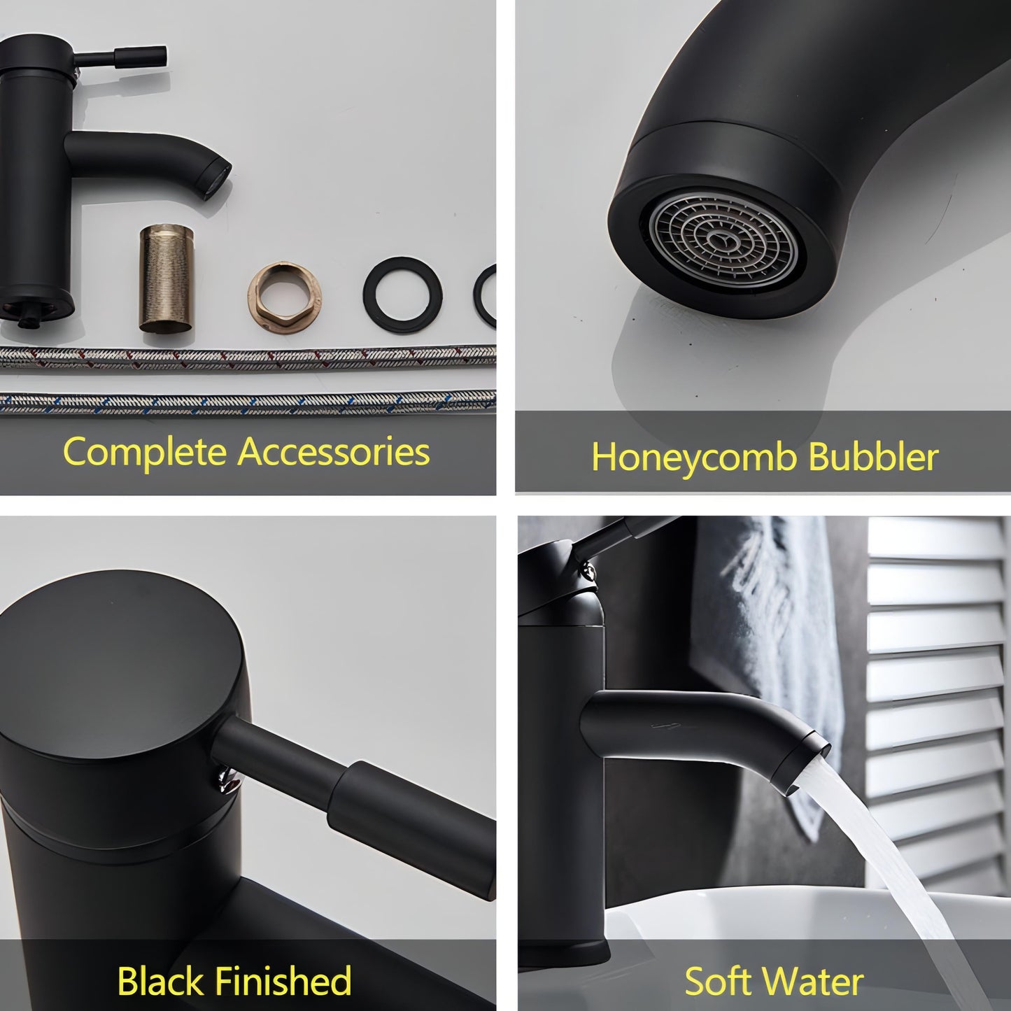 Carvallo – Lyxig Engrepps Blandare med Stilren Modern Design