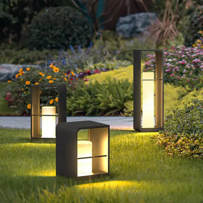 Trädgårdslampa - Solenergi Utomhuslampa