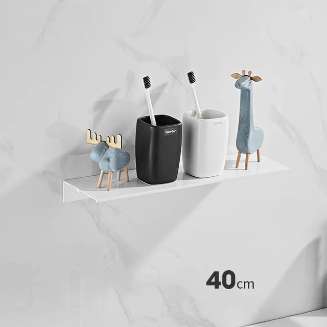 Carvallo – Borstad Aluminium Förvaringshylla med Modern & Minimalistisk Design