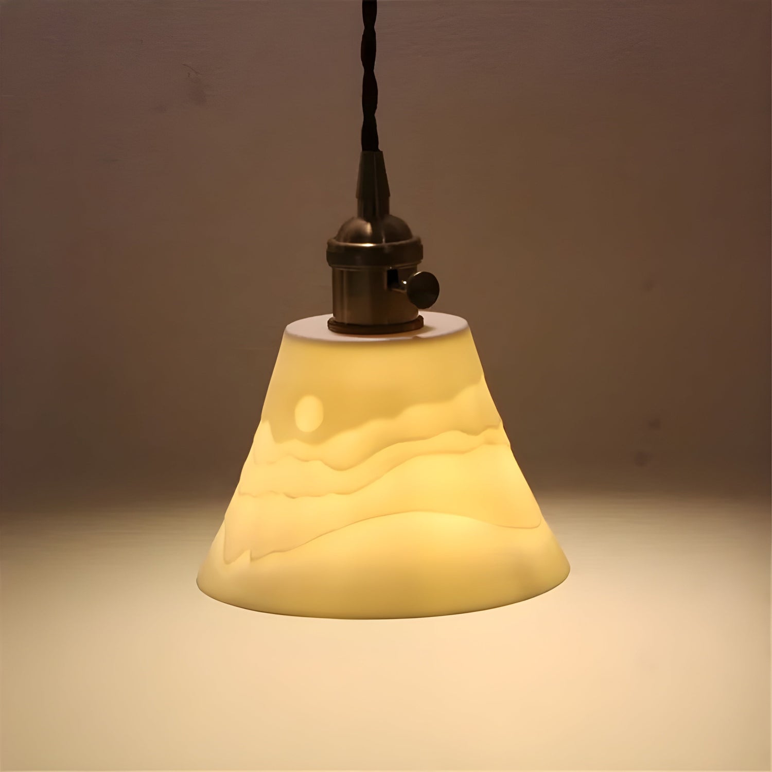 IslandCeramica Light - Modern rustik keramiklampa