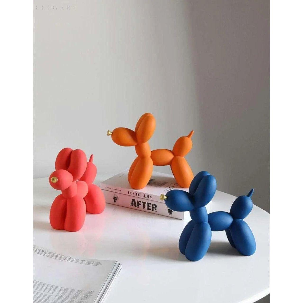 Haku - Ballonghundfigur med gyllene nos