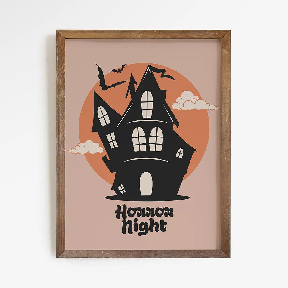 Halloween Canvas Väggkonst