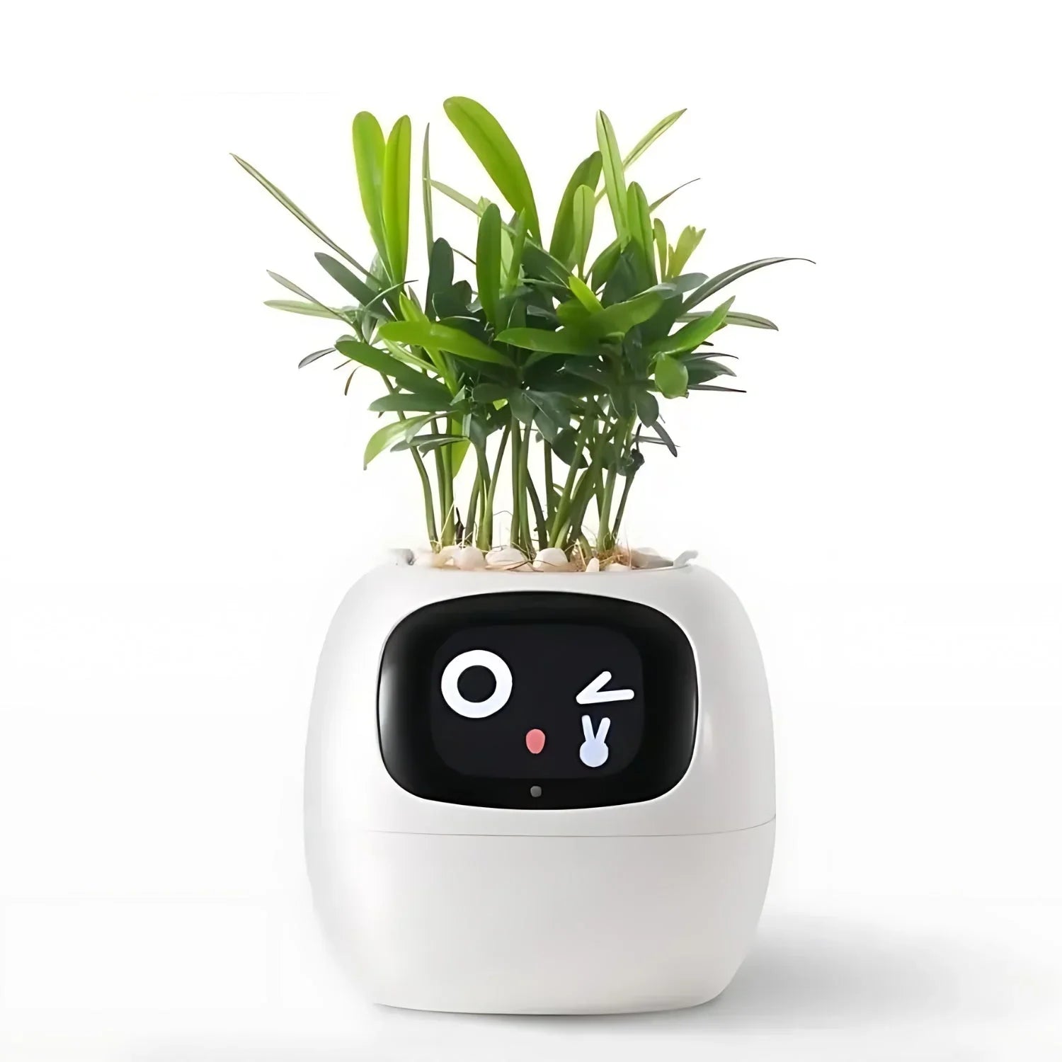 Automatisk Smart-blomkruka med bevattningssystem och LED-lampor