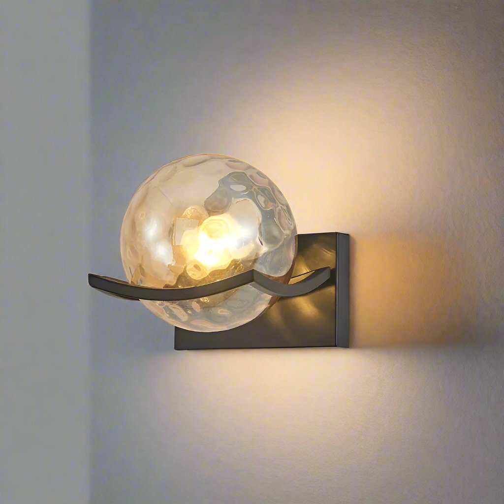 ModernGlow – Modern LED Vägglampa i Glas