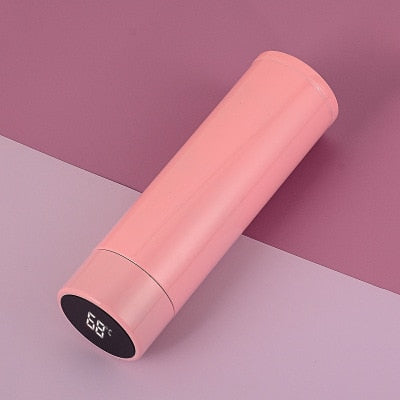 Carvallo Thermosflaska med temperaturvisning | 500 ml | LCD-pekskärm | Rostfritt stål 304 | 12 h varm/kallhållning