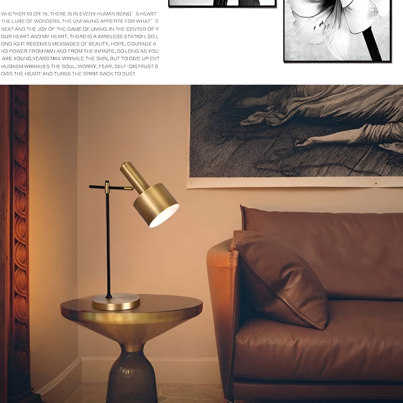 NordAura Lampa – Kreativ LED Bordslampa