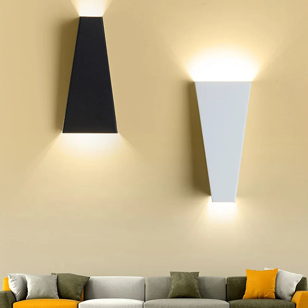 DualGlow - Modern LED Vägglampa för Sovrum &amp; Hall
