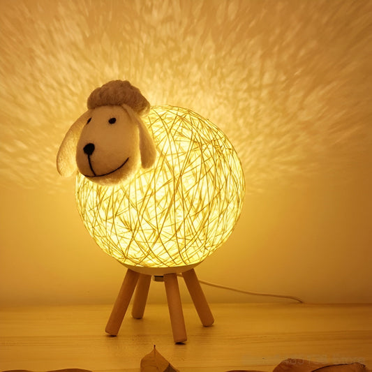BrightSheep Light - Återuppladdningsbart fårformat USB-nattljus
