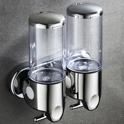 PureFlow - Vägghängd tvåfacks tvålpump för ett snyggt badrum