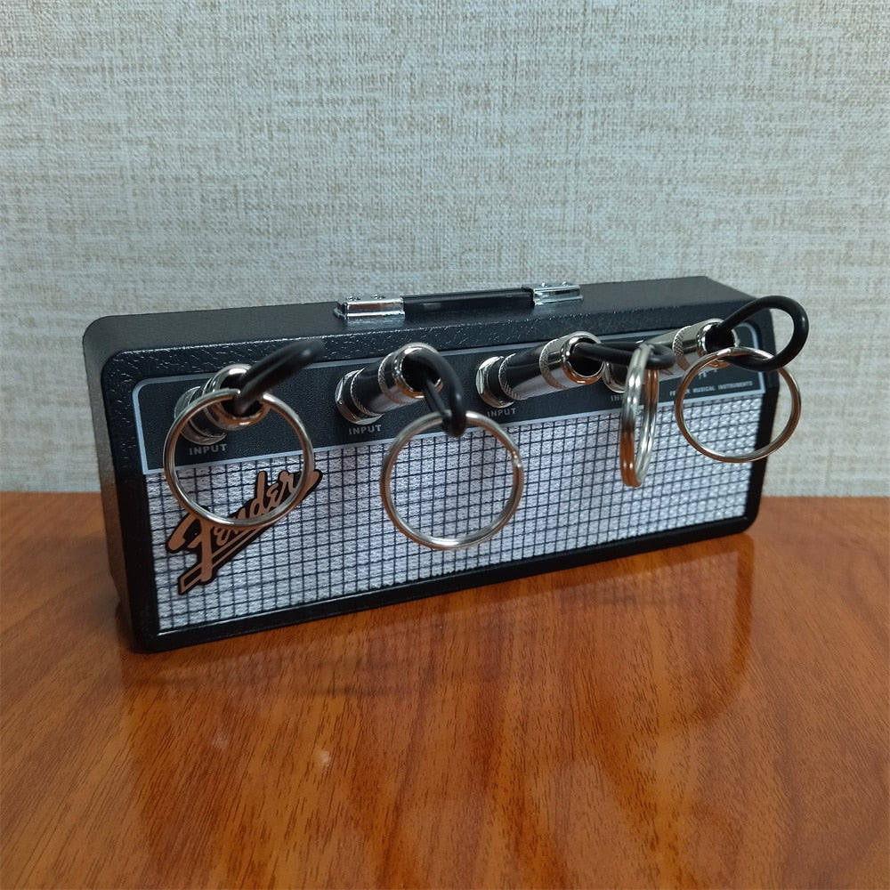 Carvallo – Funktionell Gitarrförstärkare Nyckelhållare med Musikaliskt Känsla