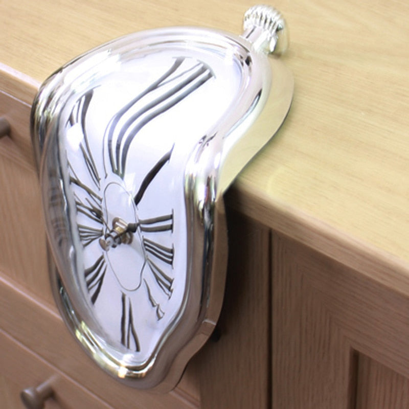 Carvallo – Artistic Melting Clock with Iconic Elegant for Table or Shelf