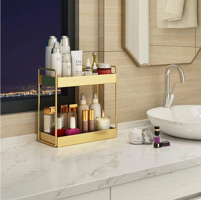 SleekStorage - Elegant arrangör för skönhet och vardagens essentiella saker