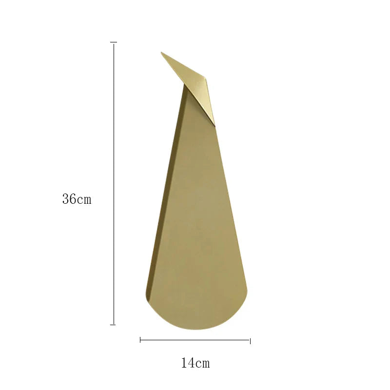 ElegantLicht - Påfågel Vägglampa Modern LED Vägglampa