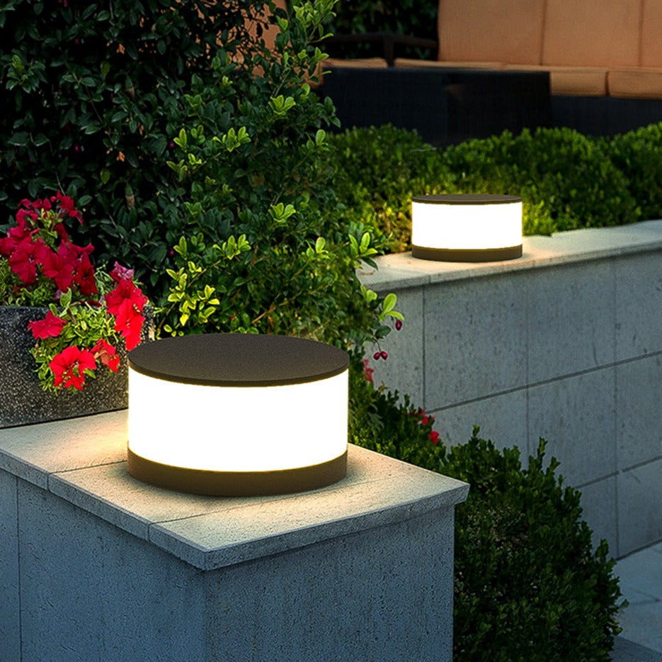 Carvallo-vägglampa LumaSteel | Med skymningssensor | Rostfritt stål & Aluminium | IP65 Väderbeständig | LED Varmvit