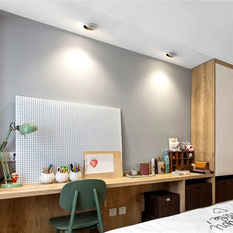 Carvallo – Lyxig Dimmbar Inbyggd Spot med 360° Justerbar Belysning för Stilren Interiör