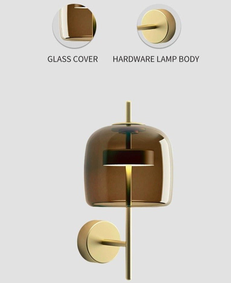 Mitten av seklet Vägglampa - Elegant Belysning med Modern Touch
