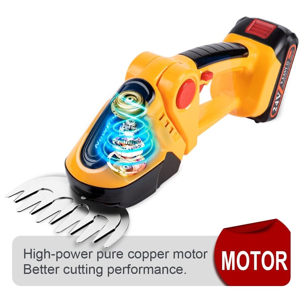 2 I 1 Sladdlös Elektrisk Hagtorntrimmer