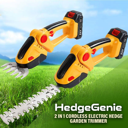 2 I 1 Sladdlös Elektrisk Hagtorntrimmer