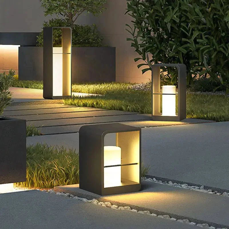 Trädgårdslampa - Solenergi Utomhuslampa