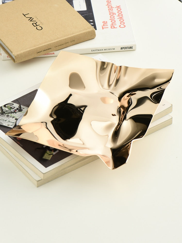 Carvallo – Lyxig rostfri stålhållare med unik skrumpen design