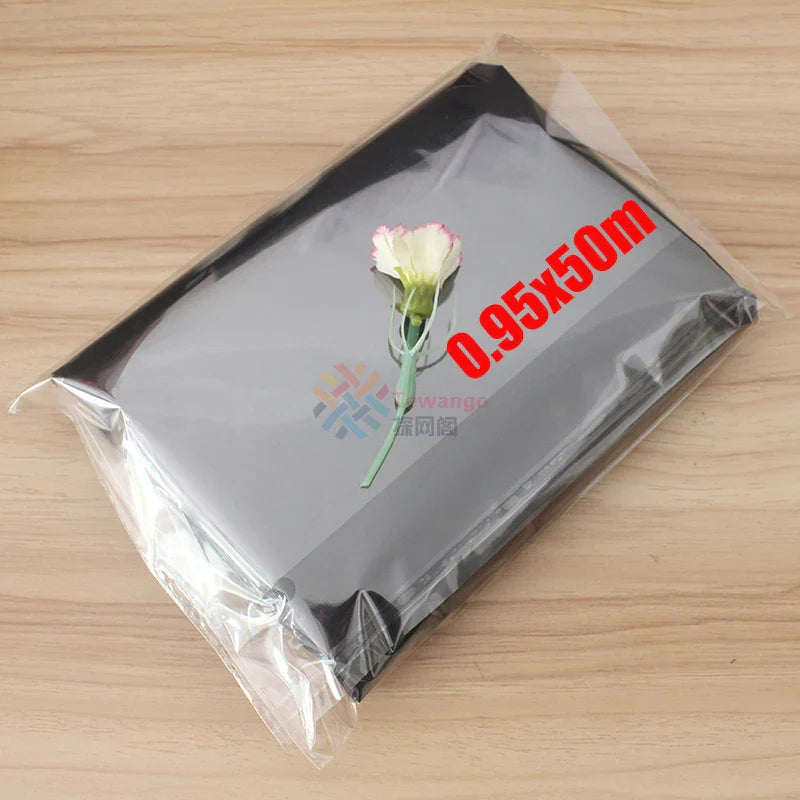 Carvallo Perforerad Agrarfolie av PE | 95 cm Bredd | För grönsaksodling & fuktskydd | Värme- & tillväxtfrämjande