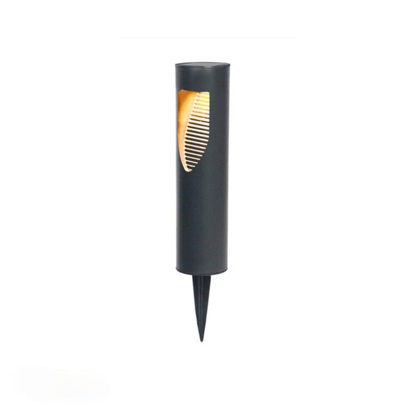 Hachiro - Solar Walkway Garden Light med LED Svart Finish