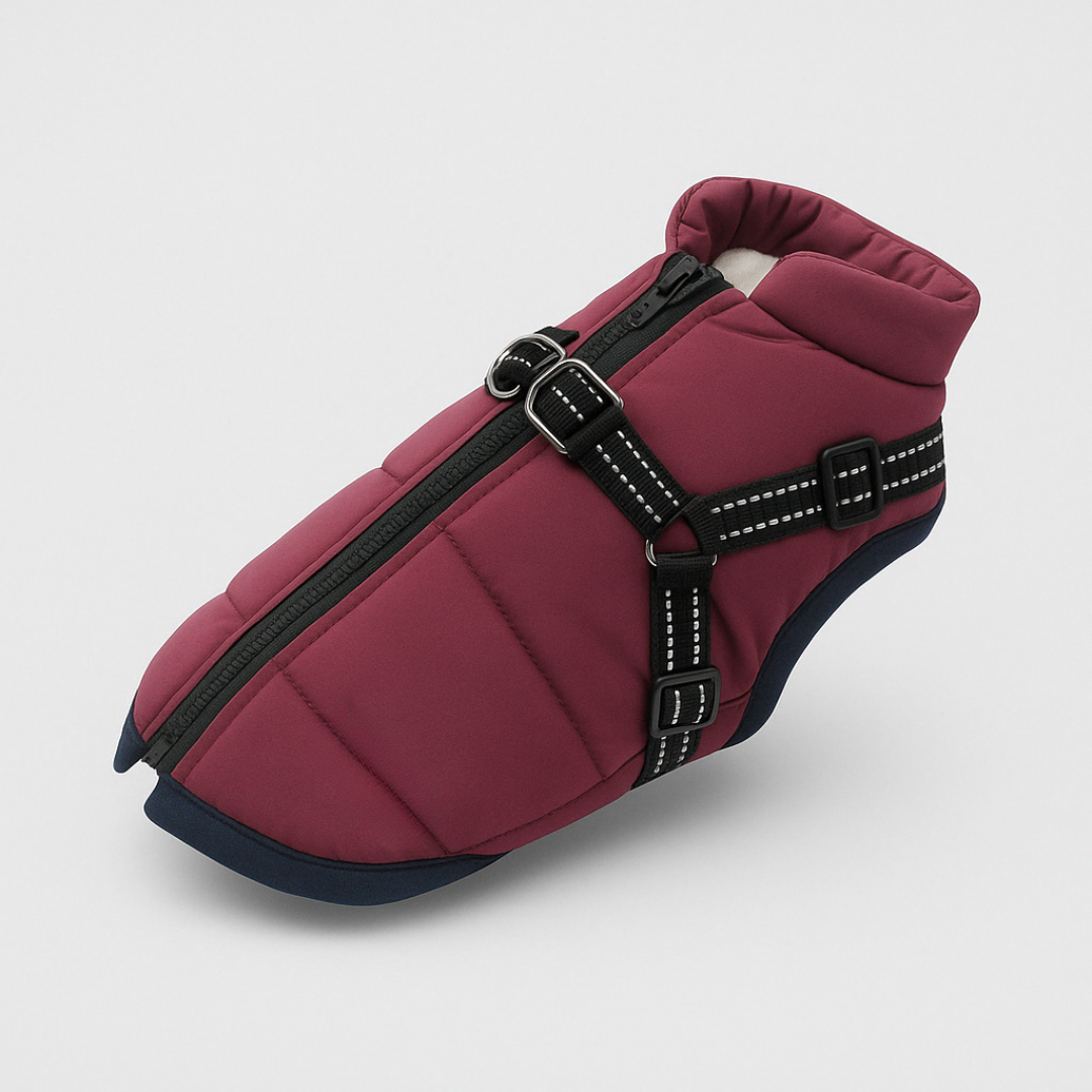 Hundjacka Vattentät Fleecejacka med Selen