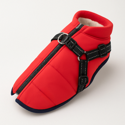 Hundjacka Vattentät Fleecejacka med Selen